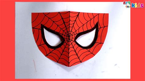 Download 580+ Spider-Man Mask Paper Easy Edite
